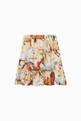 thumbnail of Floral Print Wrap Skirt in Cotton  #2