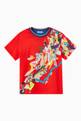 thumbnail of Newspaper Patchwork Print T-shirt in Cotton Jersey  #0