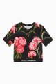 thumbnail of Floral Logo T-shirt in Cotton  #0