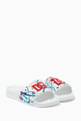 thumbnail of Slide Sandals in Painted Leather  #0
