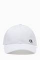 thumbnail of Outlined Logo Cap in Organic Cotton Twill      #0