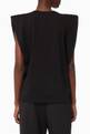 thumbnail of Eva Padded Shoulder Muscle T-shirt in Cotton #2