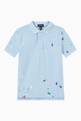 thumbnail of Paint Splatter Polo Shirt in Cotton Piqué   #0