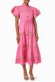 thumbnail of Alvis Midi Dress in Cotton   #0