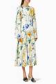 thumbnail of Floral Midi Dress in Cotton  #0