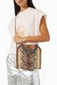 thumbnail of Falabella Mini Shoulder Bag in Eco Python-printed Leather  #4