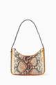 thumbnail of Falabella Zip Mini Shoulder Bag in Eco Python-printed Leather    #0