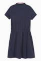 thumbnail of Essential Stripe Collar Polo Dress in Organic Cotton Stretch #1