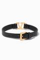 thumbnail of Valentino Garavani VLOGO Bracelet in Leather #2