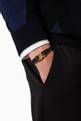 thumbnail of Valentino Garavani VLOGO Bracelet in Leather #1