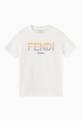 thumbnail of Gradient Logo Patch T-shirt in Cotton Jersey  #0