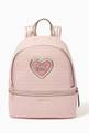 thumbnail of Heart Logo Backpack in Faux Leather #0