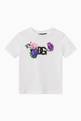 thumbnail of Floral Logo T-shirt in Cotton #0