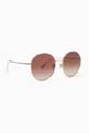 thumbnail of Round Sunglasses in Metal      #1