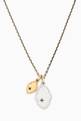 thumbnail of The Stanley Tags Necklace in Sterling Silver & 14kt Gold Vermeil  #0