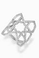 thumbnail of Arabesque Deco Diamond Ring in 18kt White Gold   #2
