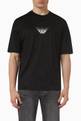 thumbnail of Embroidered Eagle T-shirt in Lyocell & Cotton #0