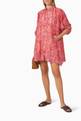 thumbnail of Ziggy Mini Dress in Cotton-silk Blend  #4