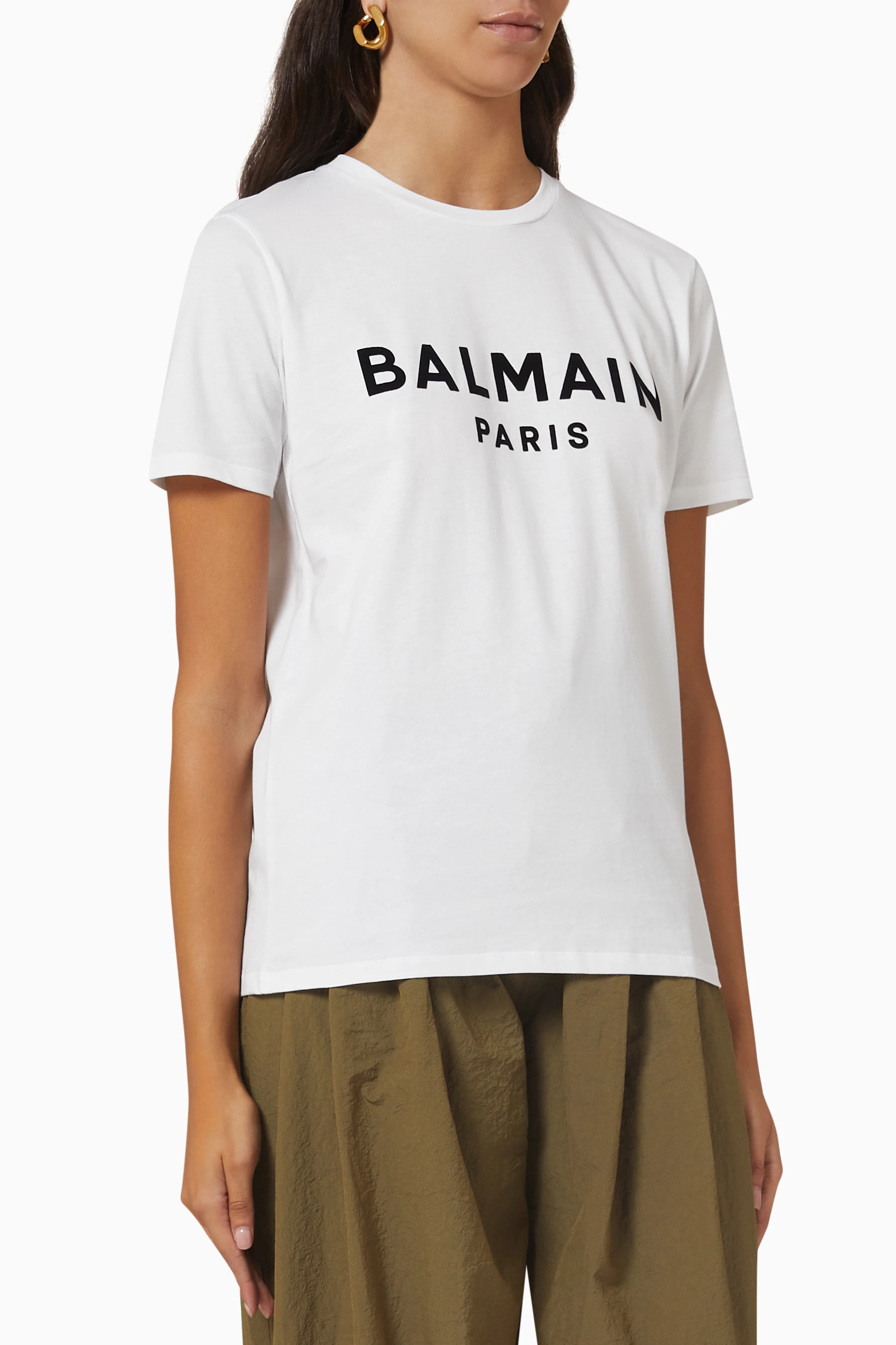 国内正規新品 定価6.1万 BALMAIN バルマン 星 Tシャツ-