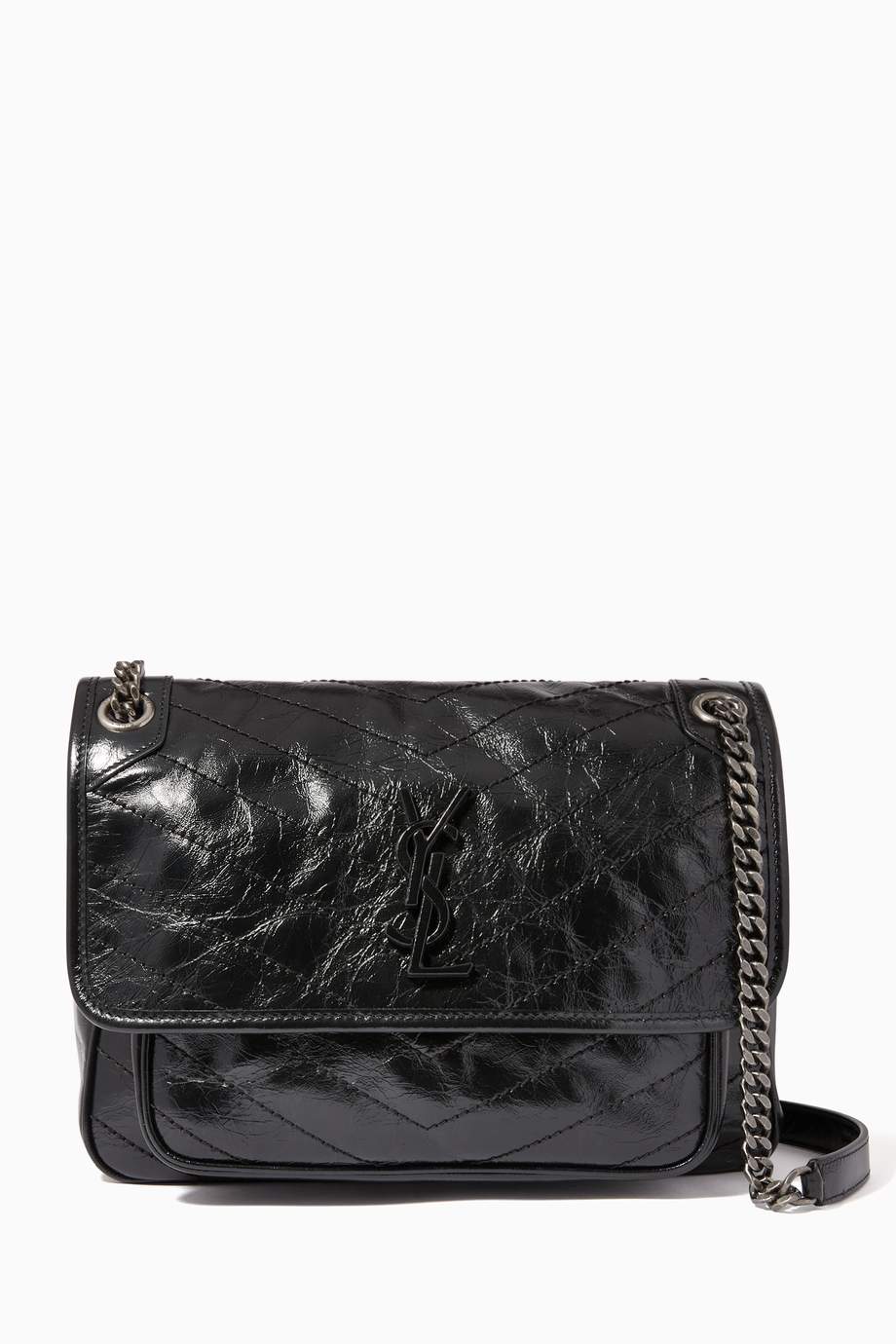 Medium niki bag in crinkled vintage leather online