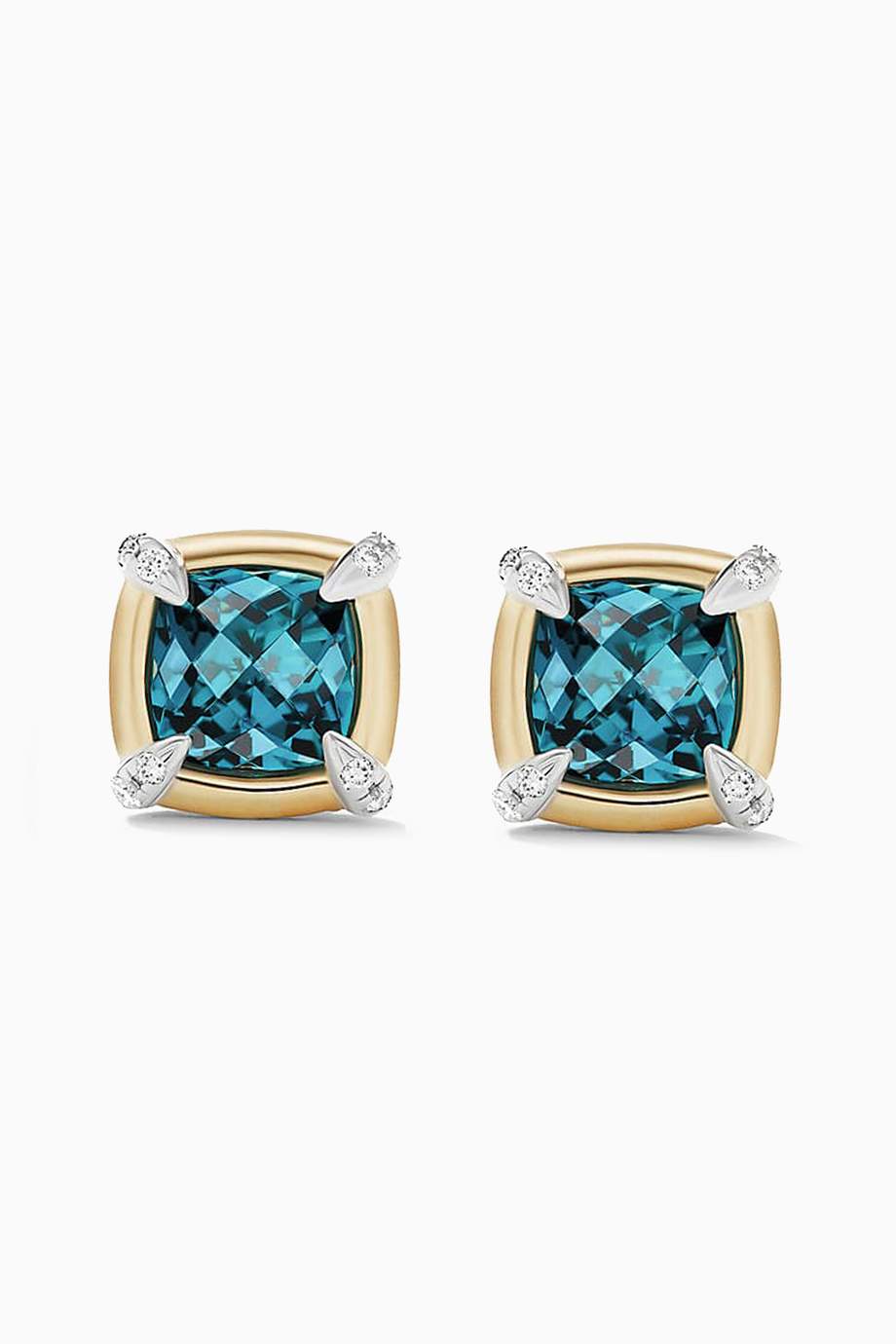 David yurman hampton new arrivals blue topaz earrings