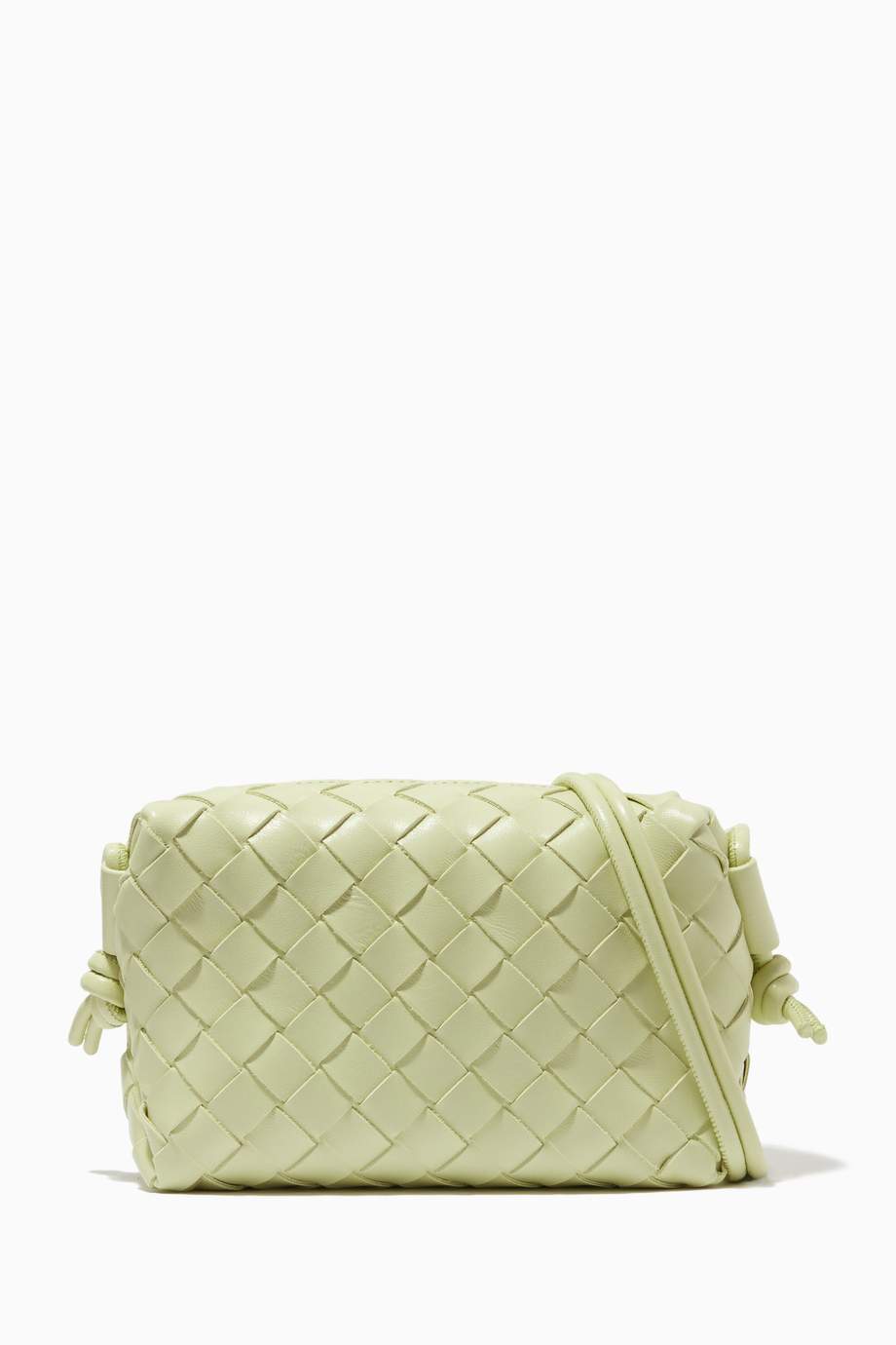 Crossbody bag in intrecciato nappa clearance