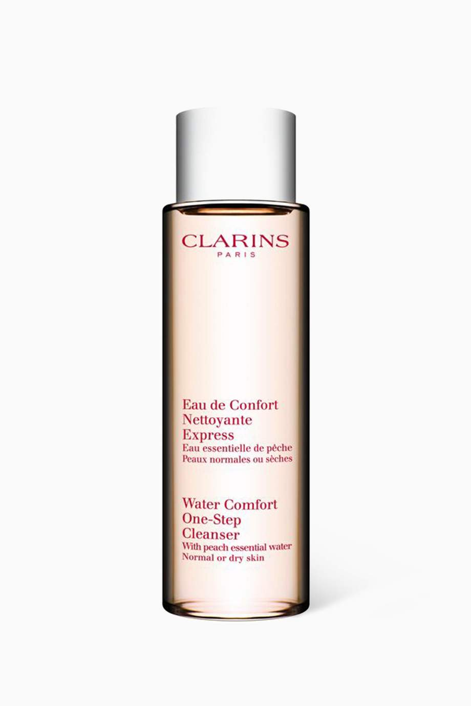 تسوق غسول ووتر كومفورت بخطوة واحدة مع ماء الخوخ 200 مل Clarins ملون للنساء ا ناس السعودية