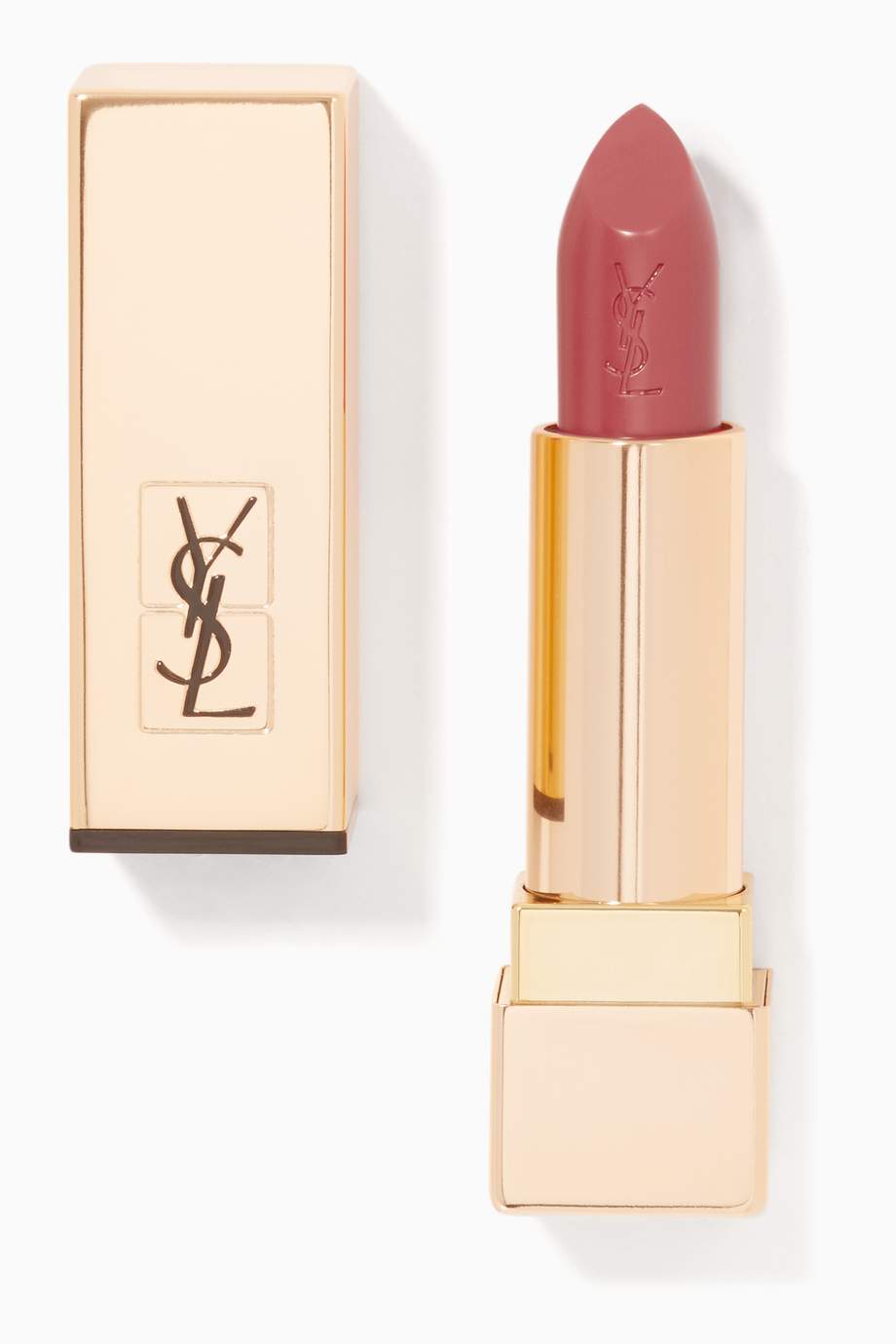 Shop Ysl Beauty Pink Bois De Rose Rouge Pur Couture Satin Radiance Lipstick For Women Ounass Oman