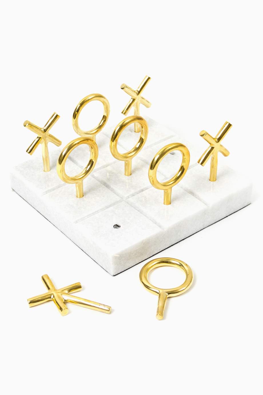 marble tic tac toe set