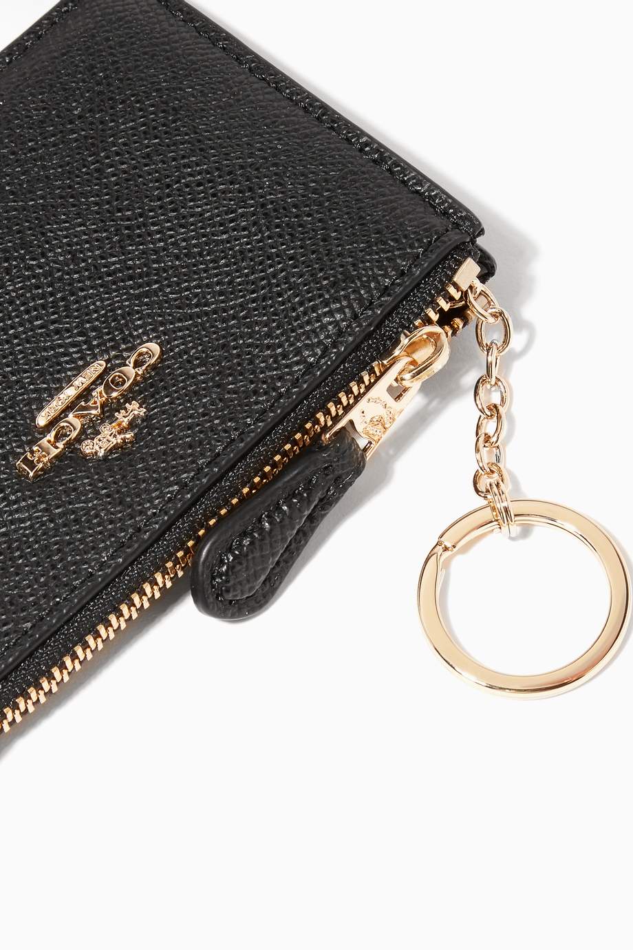 Shop Coach Mini Id Black Skinny Wallet SEMA Data Coop
