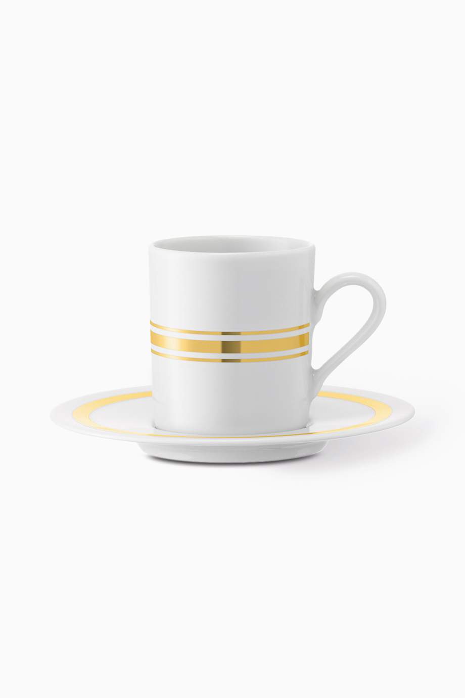 Shop LSA International Multicolour Gold Deco Espresso Cup & Saucer Set