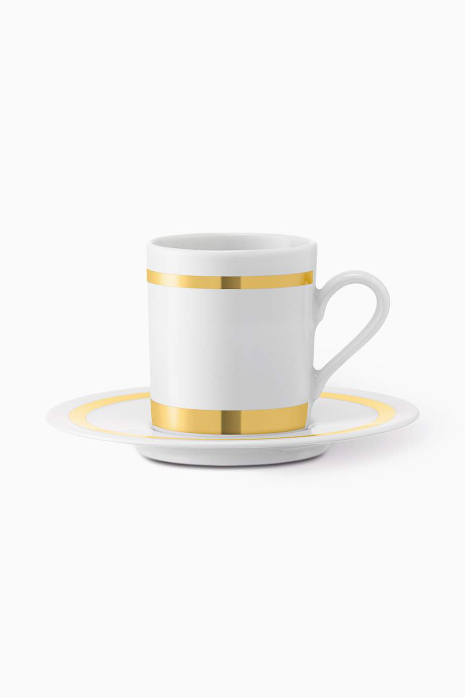 Shop LSA International Multicolour Gold Deco Espresso Cup & Saucer Set