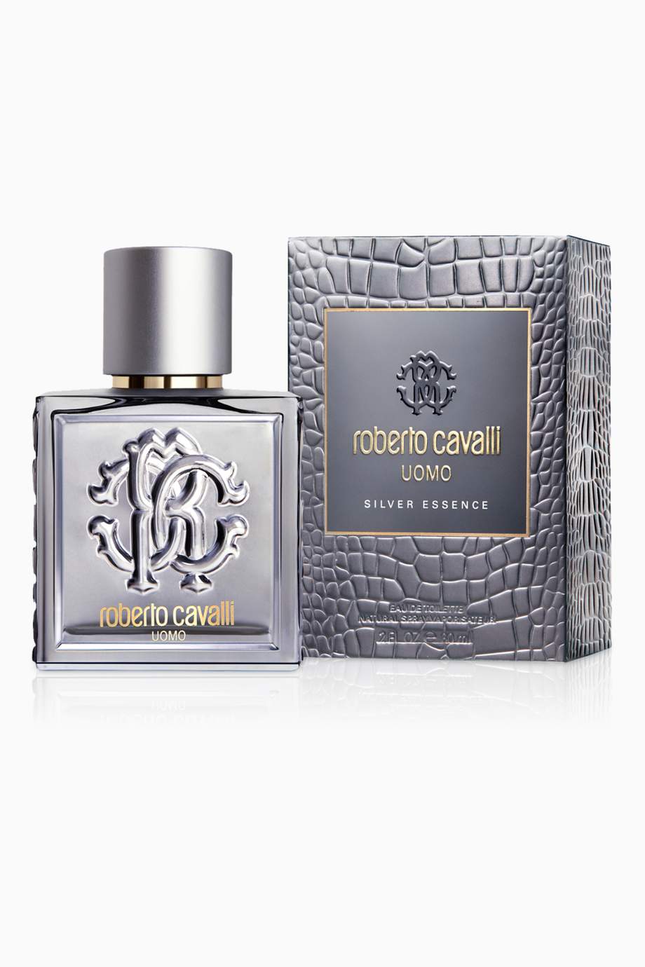 Shop Roberto Cavalli Perfumes Multicolour Uomo Silver Essence Eau de ...