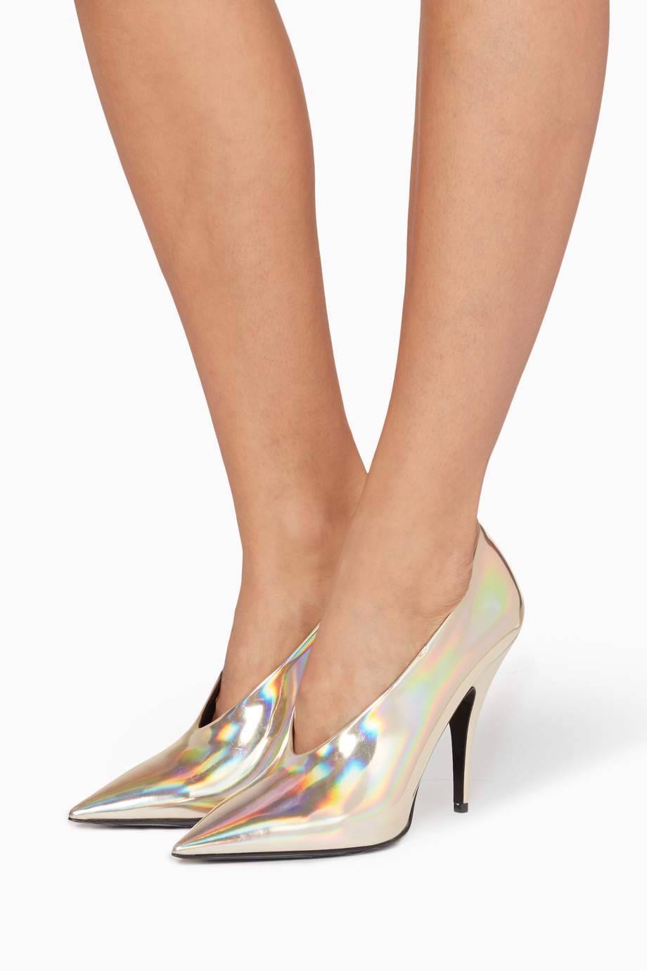 nine west iridescent heels