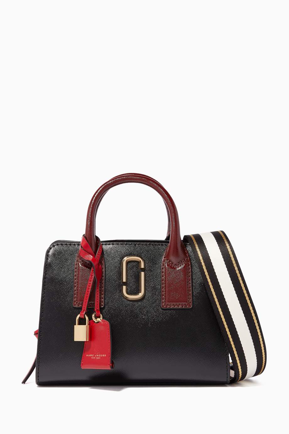 Shop The Marc Jacobs Red Black & Red Little Big Shot Tote Bag for Women ...