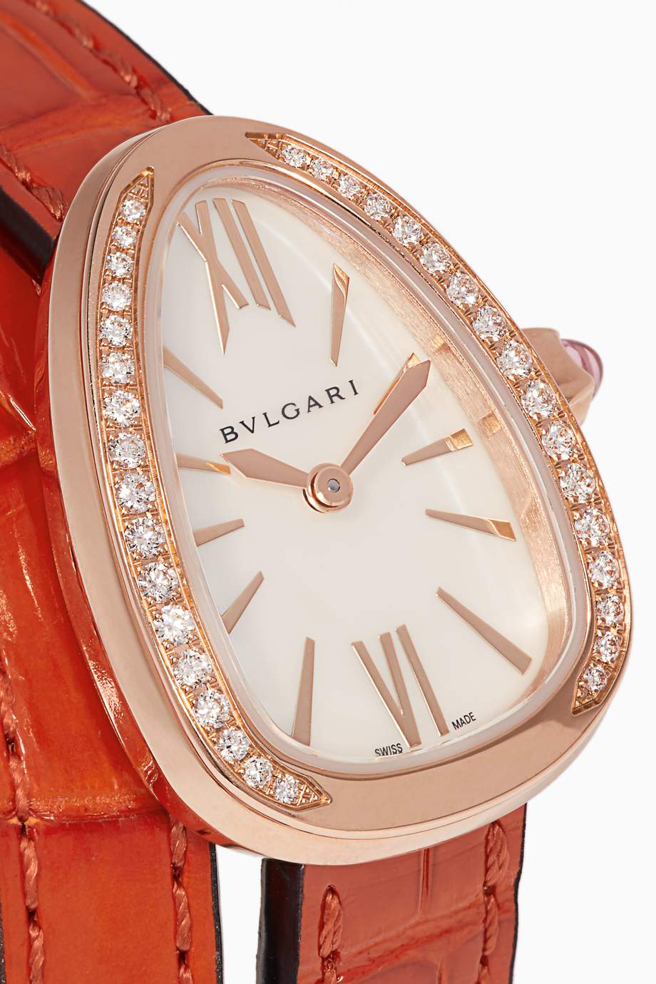 bvlgari serpenti watch rose gold