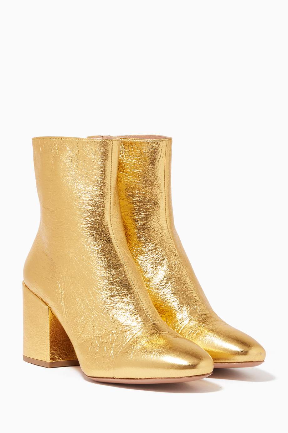 booties with gold