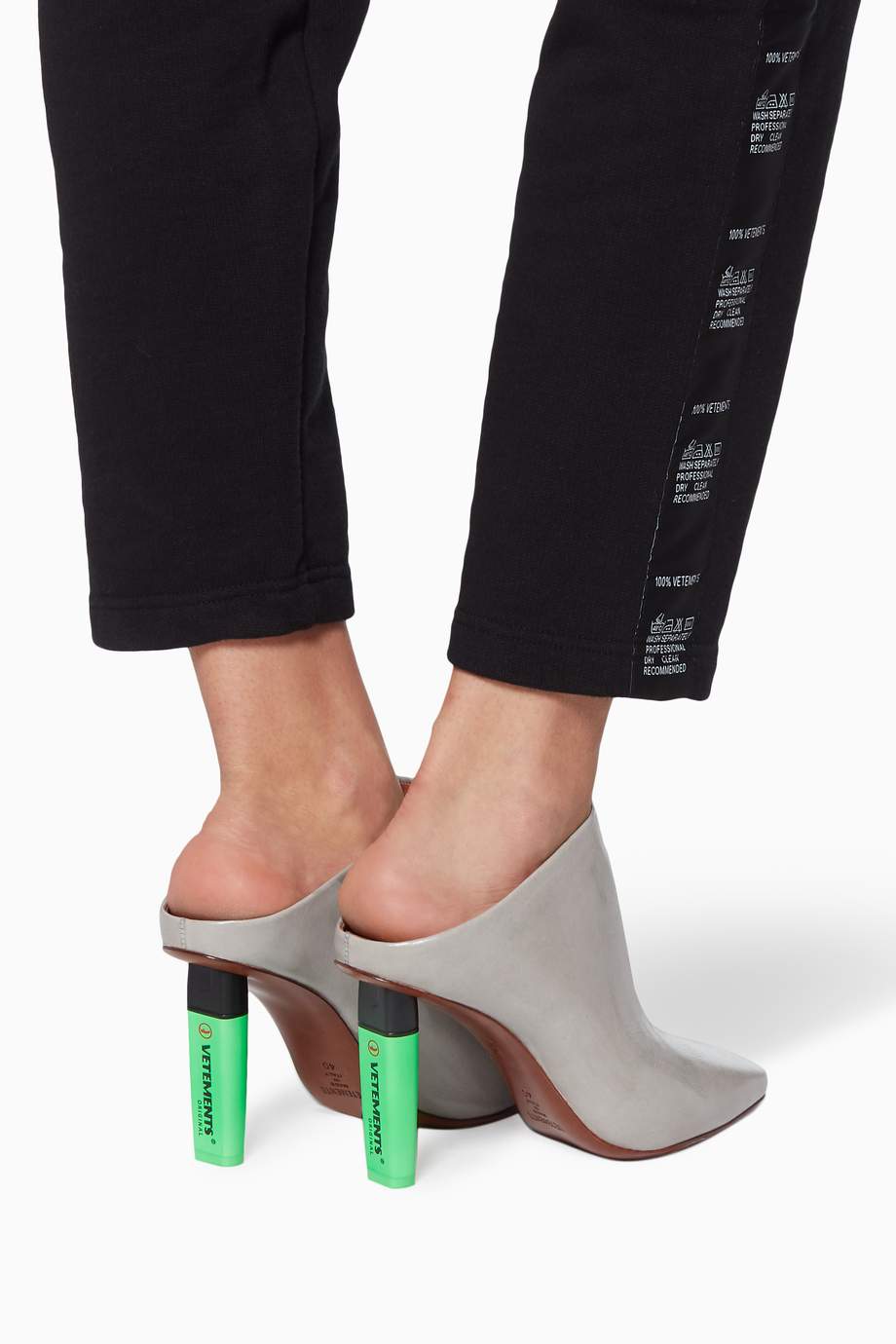 vetements highlighter heels