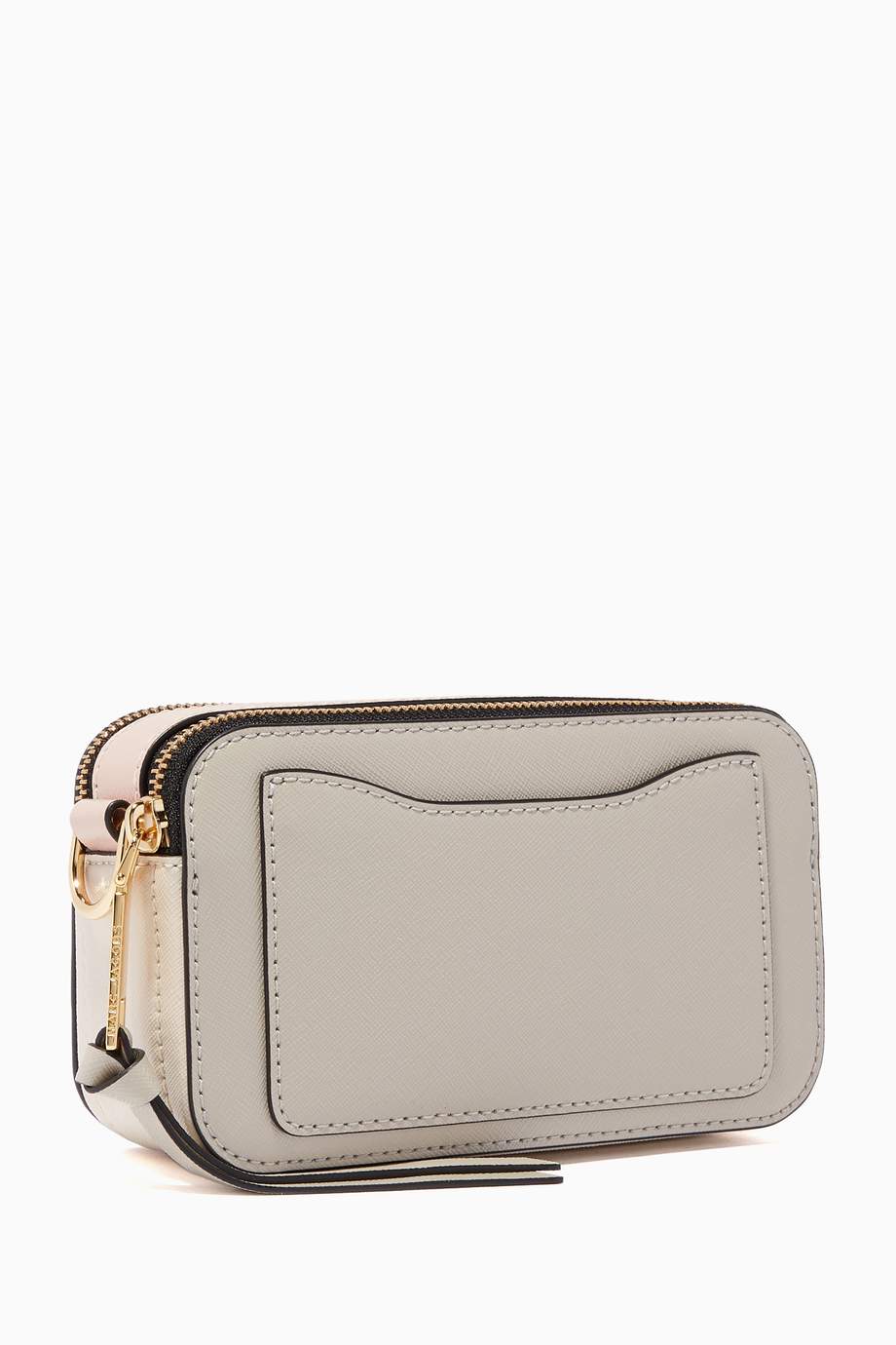 Shop The Marc Jacobs Neutral Beige Small Snapshot Shoulder Bag for Women | Ounass UAE