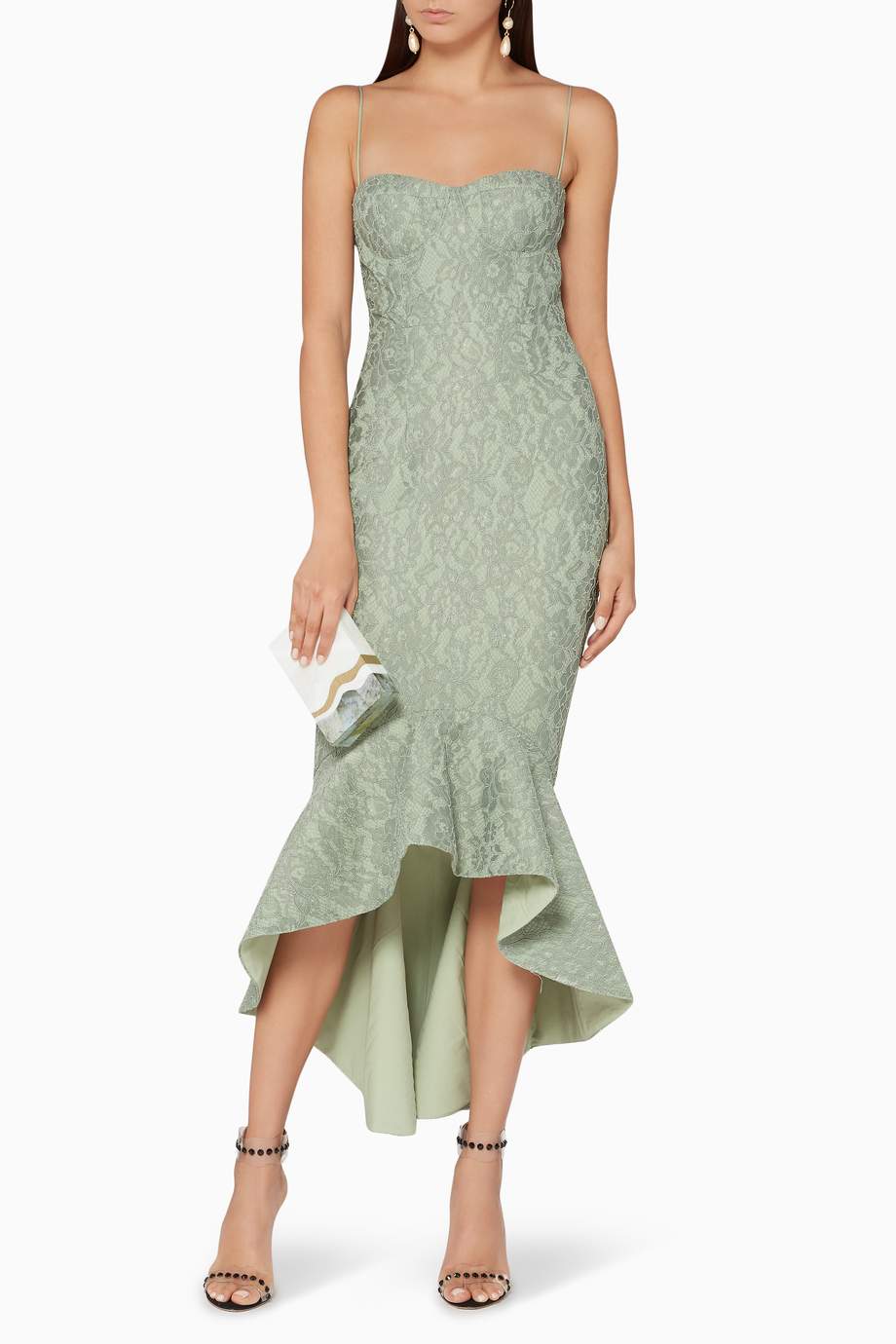 sage green midi