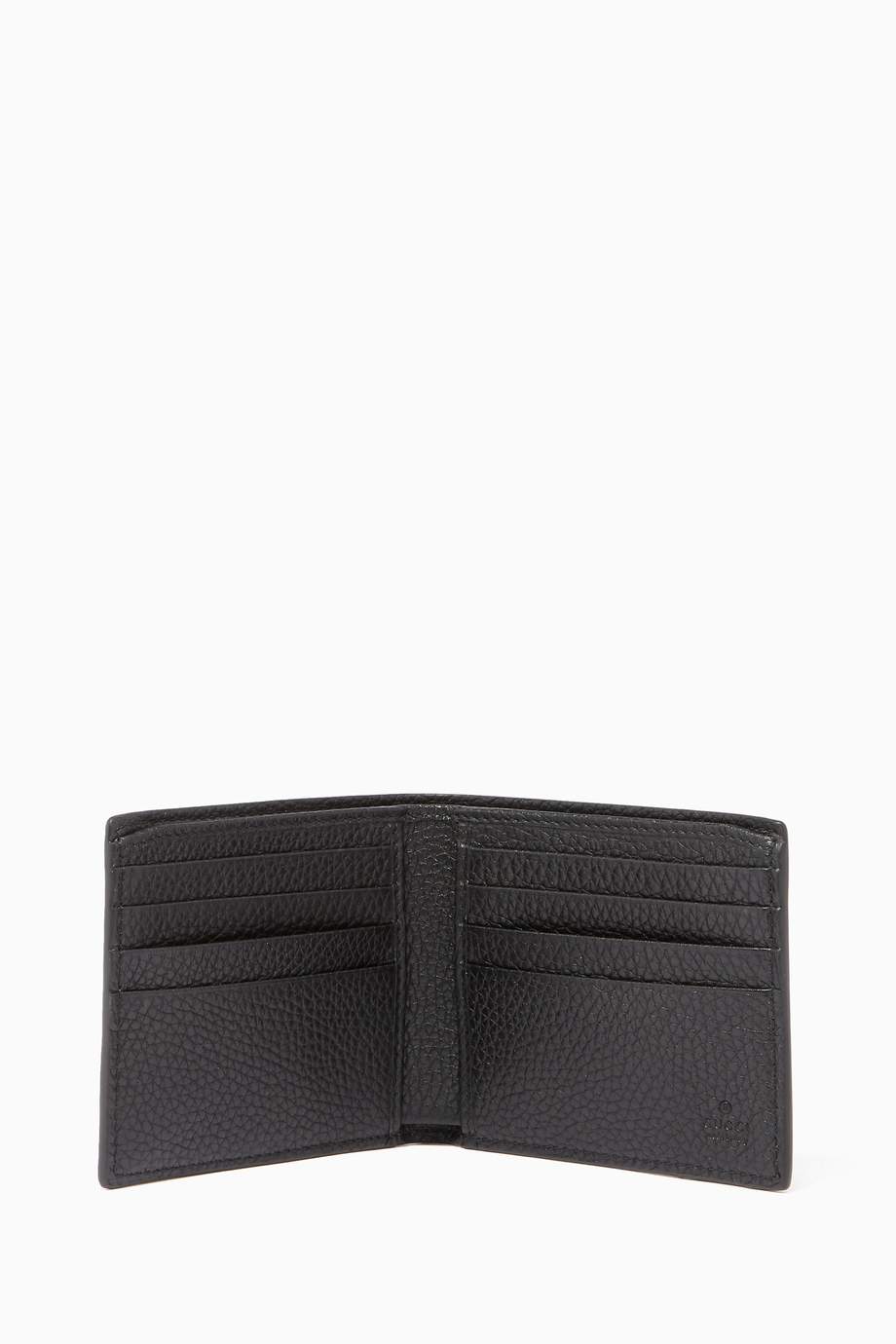 Shop Gucci Black Black Cellarius Leather Wallet for Men | Ounass UAE
