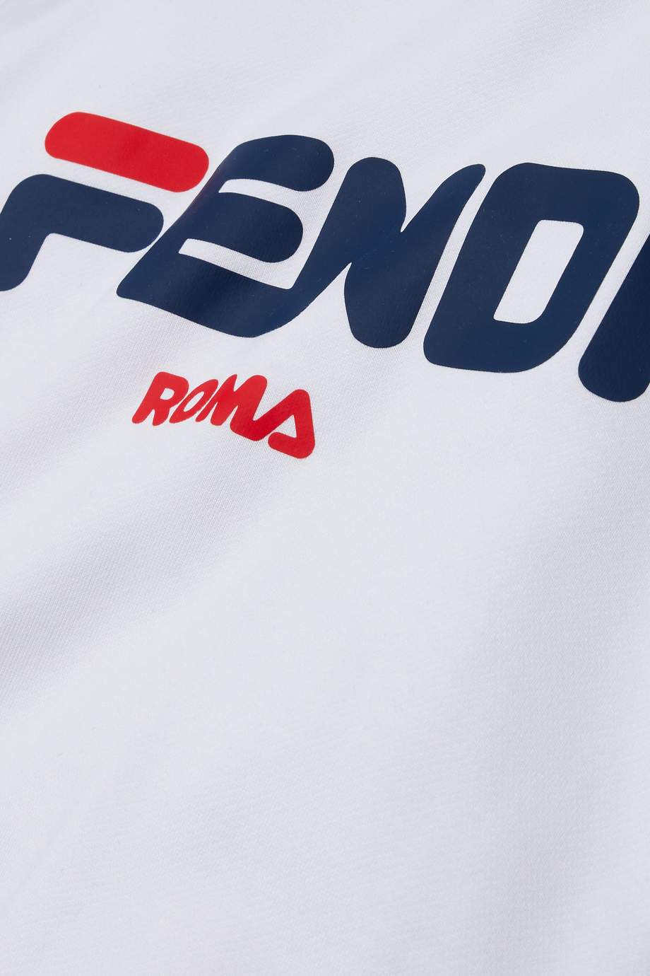 Shop Fendi White White Logo-Mania Fila Sweater for Kids | Ounass Bahrain