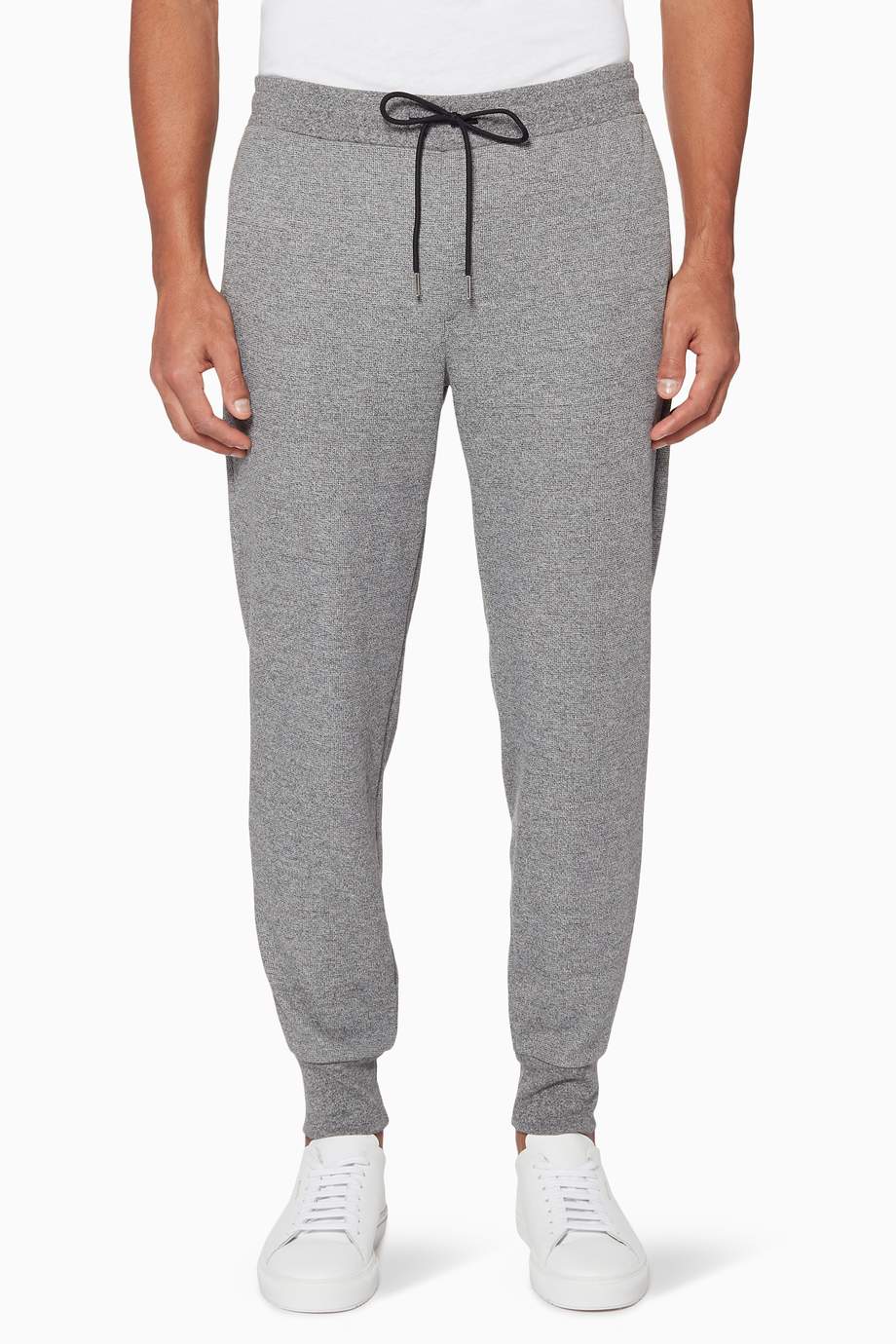 Shop Theory Grey Light-Grey Essential Track Pants for Men | Ounass UAE