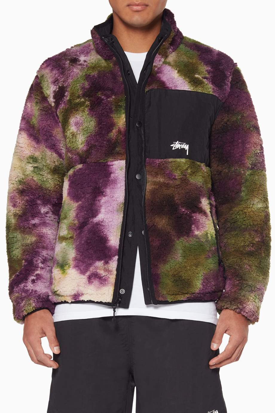 multi coloured tech fleece