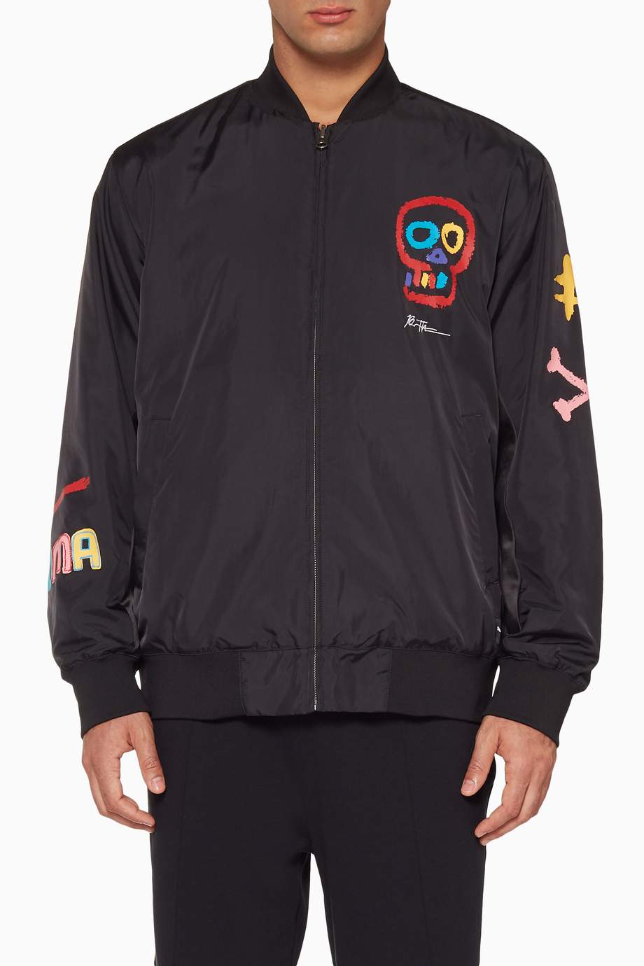 puma x bradley theodore reversible bomber jacket