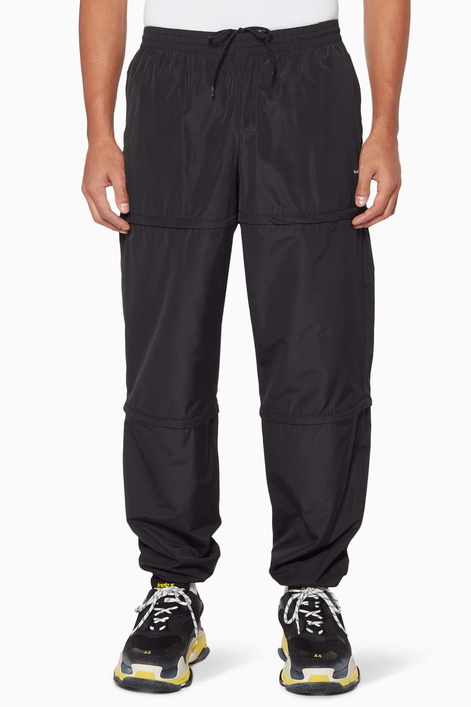 Shop Balenciaga Black Black Zipped Tracksuit Pants for Men | Ounass UAE