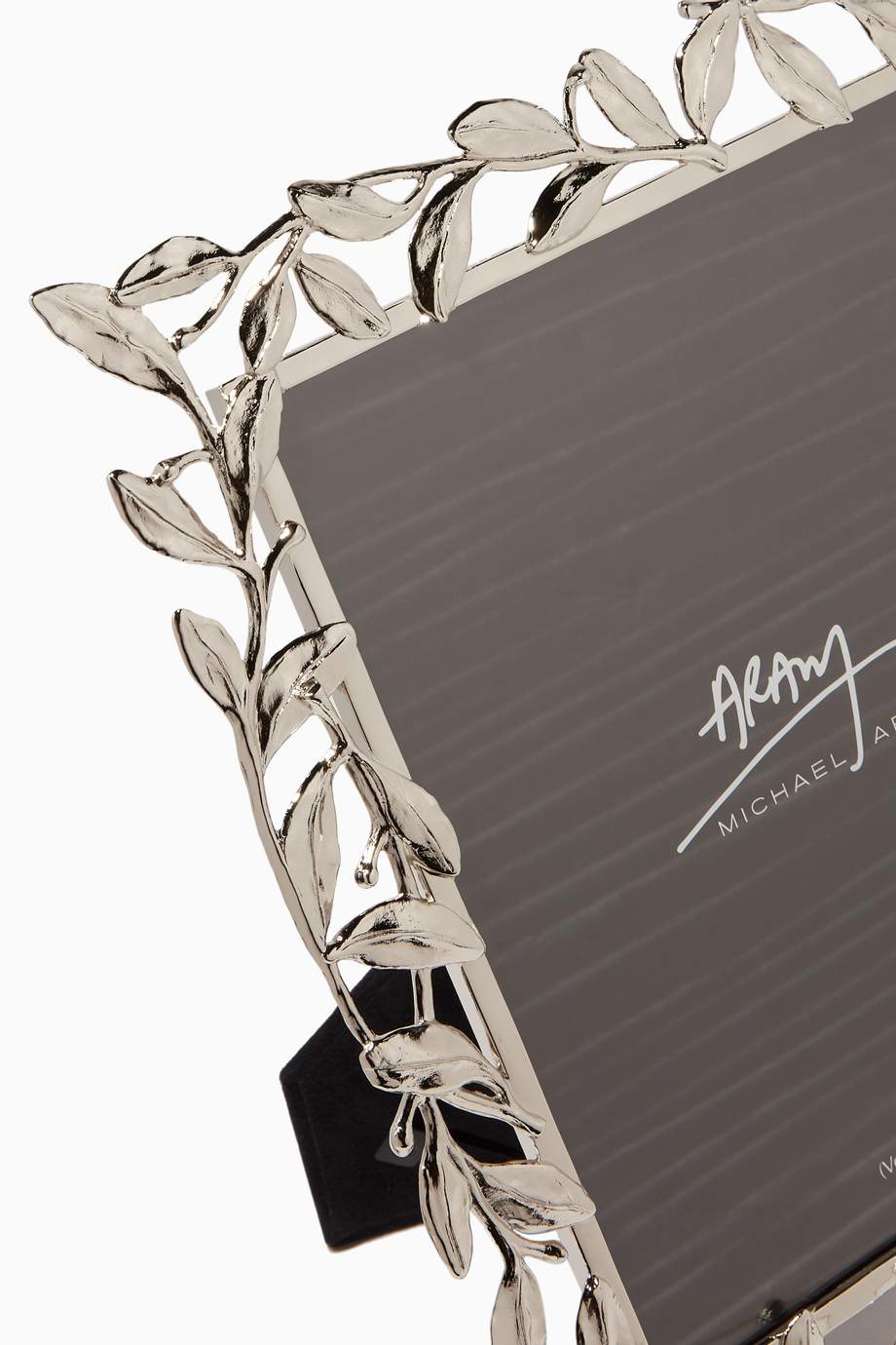 Shop Michael Aram Multicolour Silver Laurel Photo Frame for Women