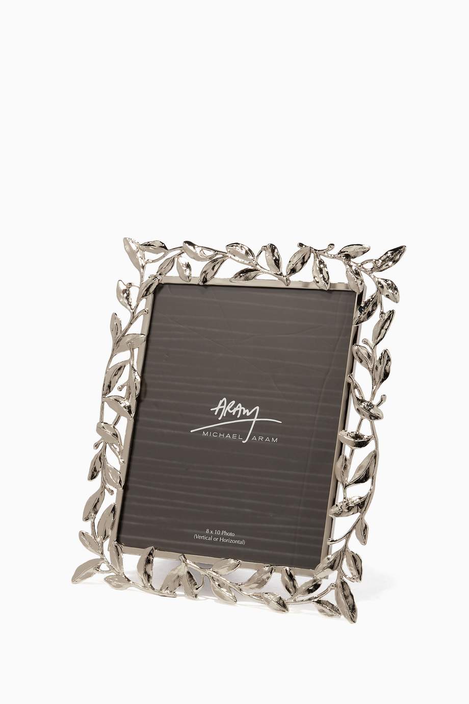 Shop Michael Aram Multicolour Silver Laurel Photo Frame for Women