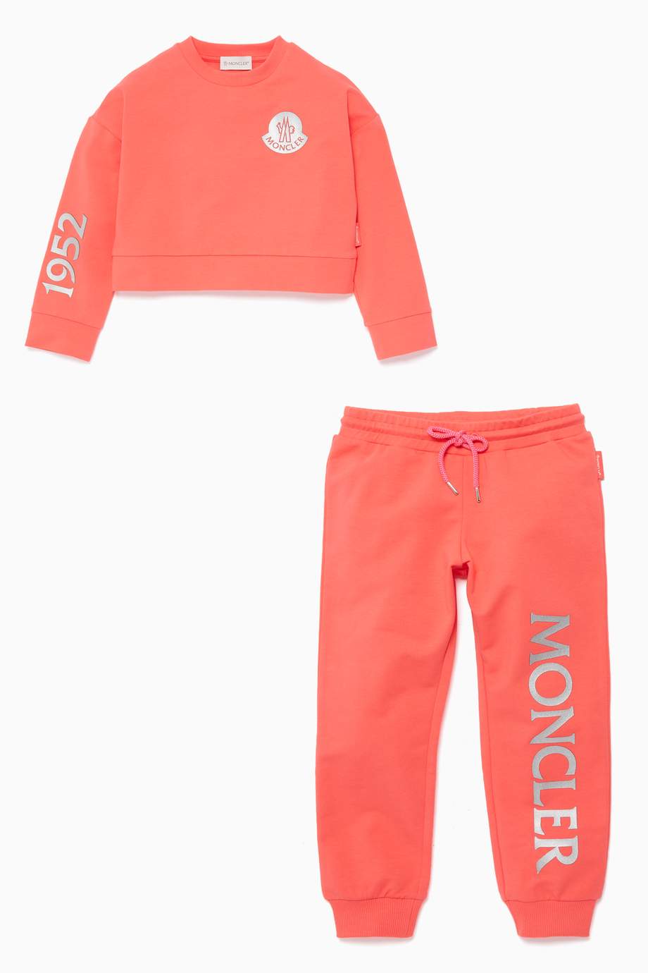 moncler tracksuit red