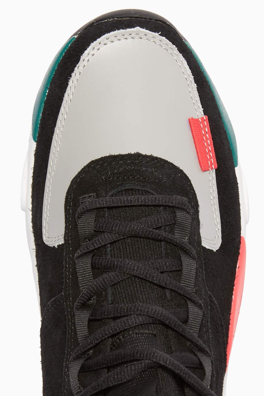 color block running shoes